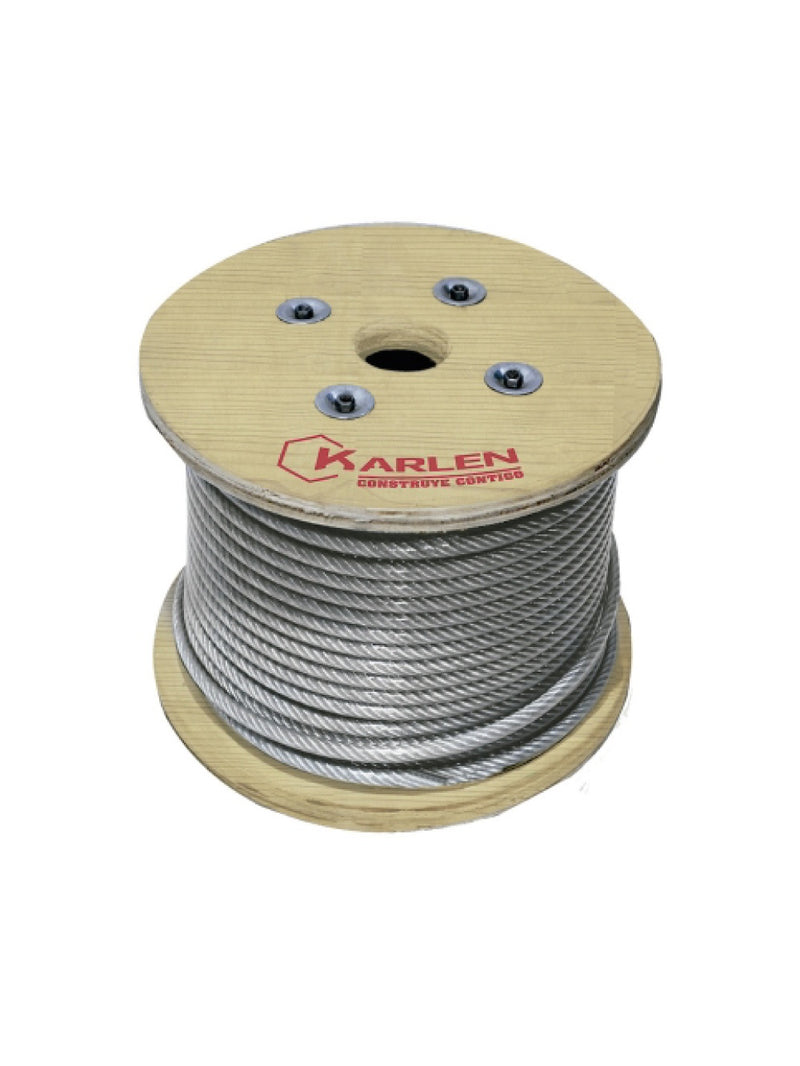 Cable de acero galvanizado con recubrimiento 7x21