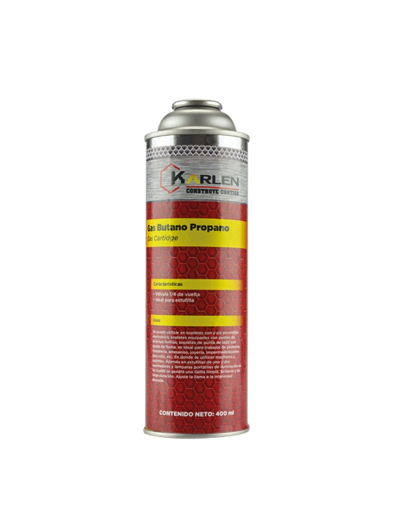 Cartucho de gas butano 275 g