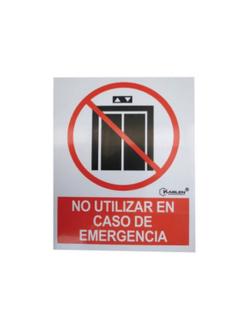 Asensor - No utilizar en Caso de Emergencia